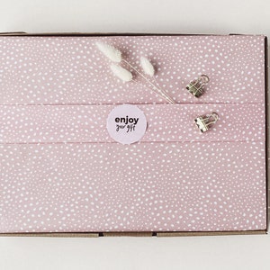 Seidenpapier *Dots Rosa* | Geschenkpapier | Geschenkverpackung | Packpapier | Packseide