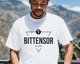 Chemise Bittensor TAO, T-shirt Crypto avec imprimé graphique Triangle, T-shirt en coton unisexe léger, cadeau pour les nerds, Blockchain Merch