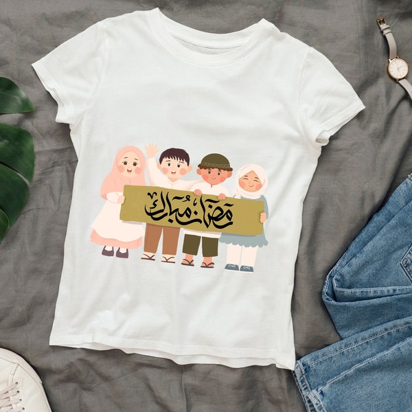 Ramadan Png, Happy Ramadan Children, Ramadan Tshirt, Sublimation design Ramadan, Ramadan clipatr, Islamic Png, Cute Png, Welcome Ramadan Png