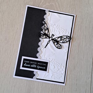 Carte de condoléances
