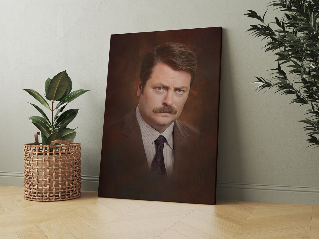 Ron Swanson Parks and Rec Poster Parks and Recreation - Etsy
