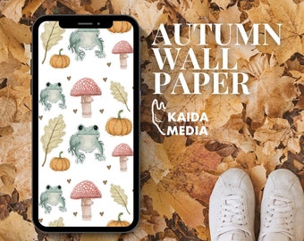 Autumn cosy and cute phone and tablet wallpaper