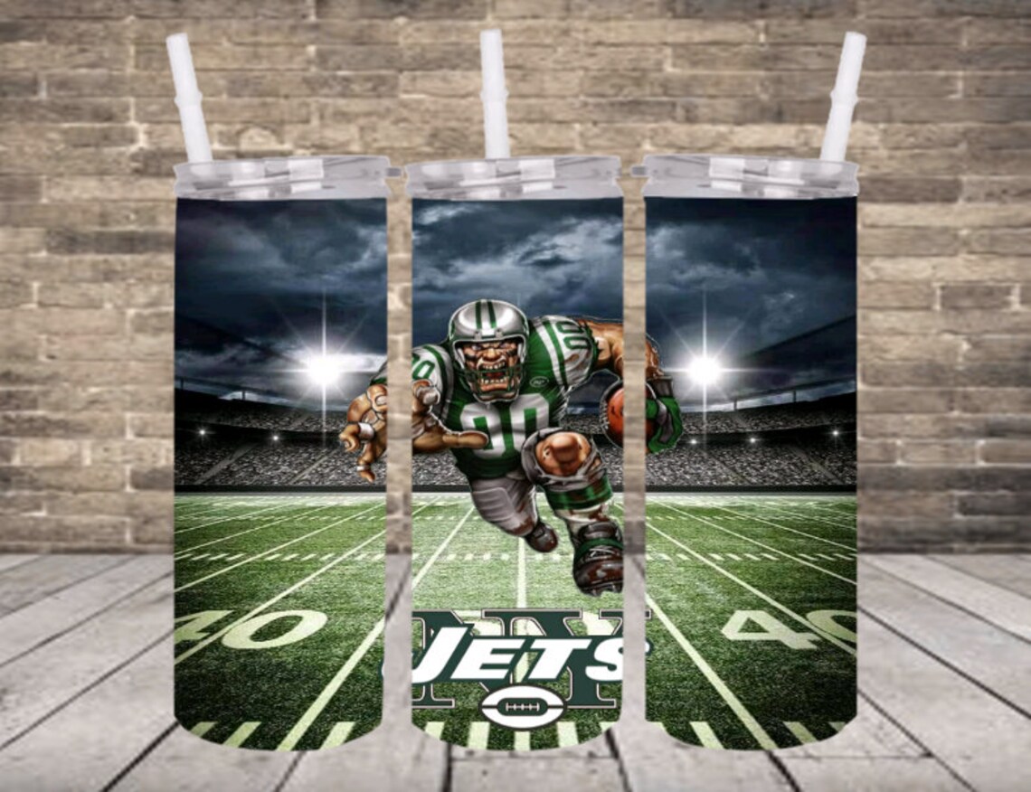 New York Jets Tumbler Wrap Etsy