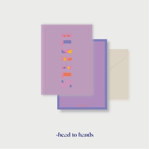 Single greeting card &quot;Get well soon&quot; | Greeting card incl. envelope