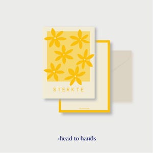 Single greeting card &quot;Get well soon&quot; | Greeting card incl. envelope