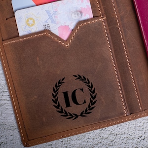Personalized Passport Holder, Leather Passport Cover, Passport Case, Personalized Passport Cover, Travel Wallet,Travel Gift,Anniversary Gift