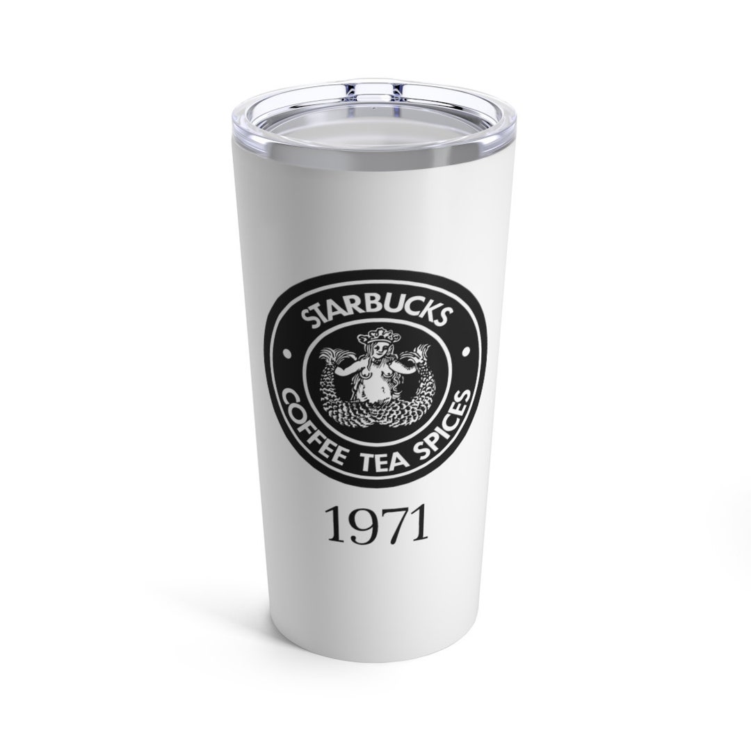 Starbucks Vintage Retro Iconic 1971 Logo 20oz Stainless