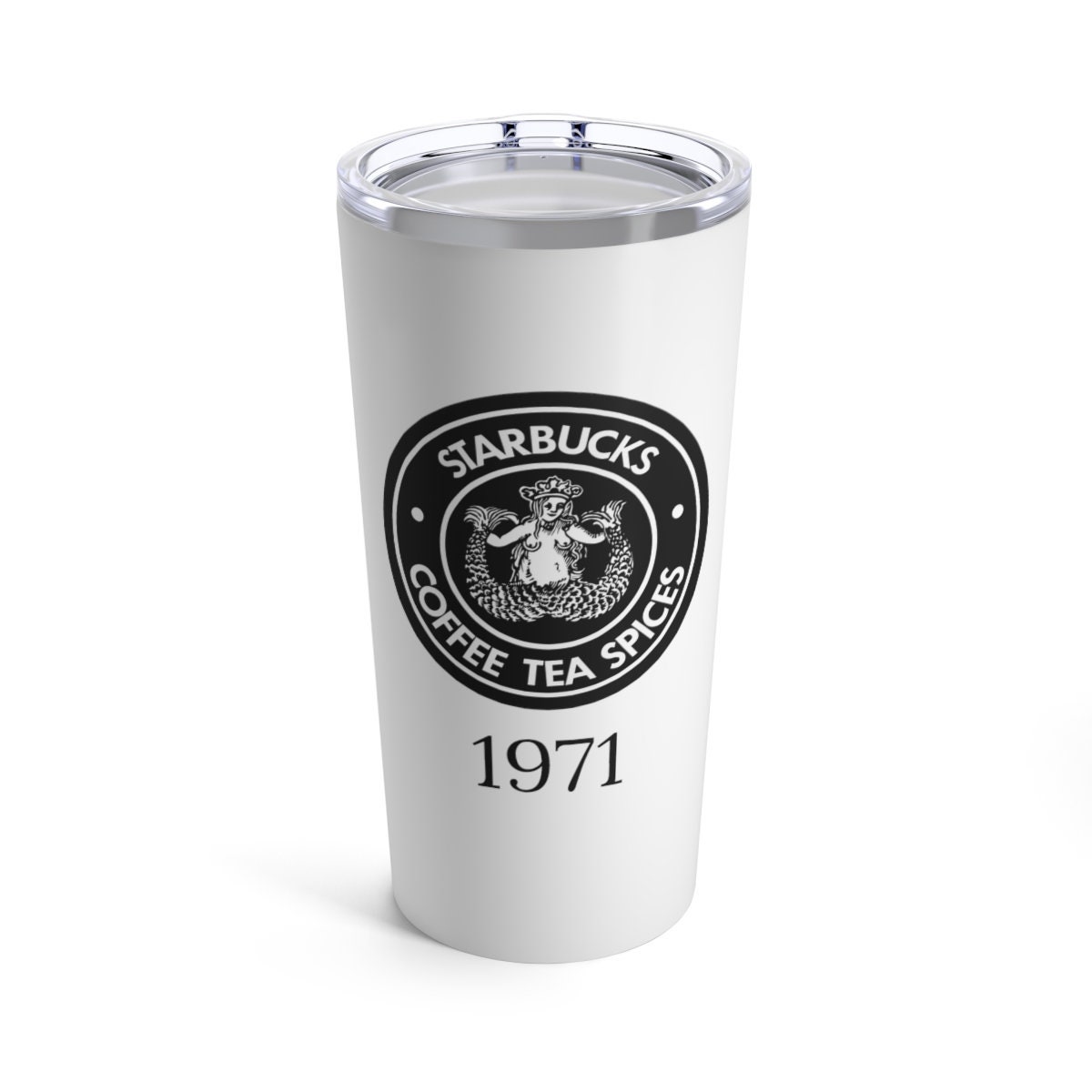 スターバックステラ Starbucks Vintage Retro Iconic 1971 Logo 20oz Stainless