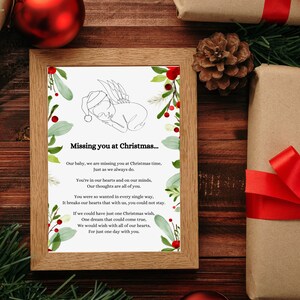 Kerstcadeau babyverlies, kerstherdenkingscadeau, verlies baby, doodgeboren baby, engel baby kerst, kerstgedicht, verlies baby, kerstcadeau