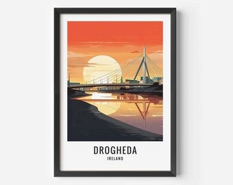 Drogheda Print: Ireland Travel Poster