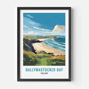 Ballymastocker Bay Print: Irland Reiseposter