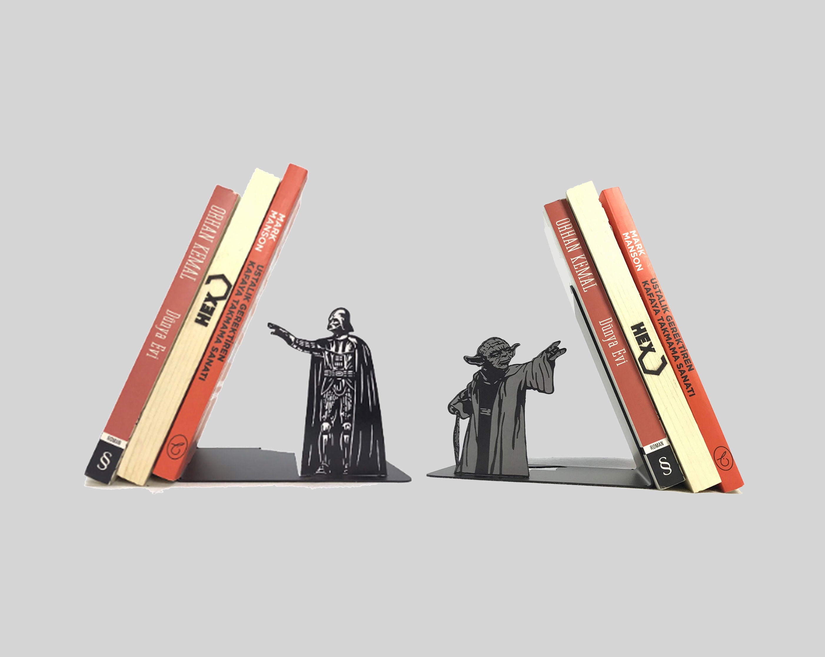 The 13 Best Geeky Bookends for Your Fantasy SciFi or Anime Bookshelf   whatNerd