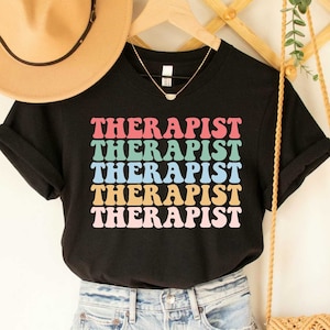 Therapist Shirt Counselor Shirt Psychologist Shirt Mental Health Awareness T-Shirt
