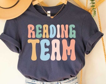 Reading Team Teacher Shirt Reading Squad Shirt Reading Specialist Reading Interventionist Shirt