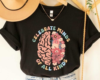 Autism Shirt, ABA Therapist Shirt, Neurodivergent Shirt, ADHD Shirt, Autism Awareness Shirt, Inclusion Shirt, Mental Health Gift, Rbt Shirt