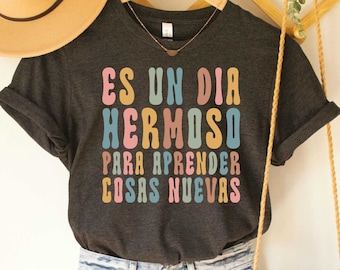 Spanish Teacher Shirt Maestra Bilingue Shirt Maestra Siempre Bilingual Teacher Shirt Español T-Shirt