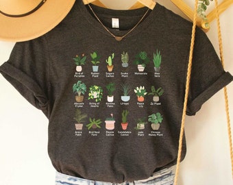 Plantaholic Nature Shirt Houseplant Shirt Plant Mom Shirt Gift for Planter Gardening Shirt