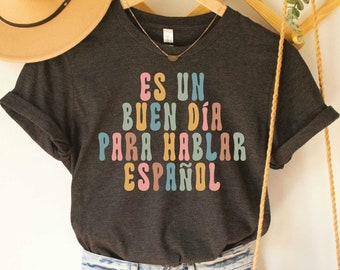 Bilingual Teacher Shirt Maestra Shirt Español Spanish Teacher Shirt Dual Language Shirt