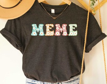 Meme Shirt Grandma Shirt from Grandkids Meme Life Shirt Mother's Day Shirt