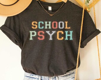 School Psych Shirt Psychologist Psych LPC Shirt School Counselor Shirt