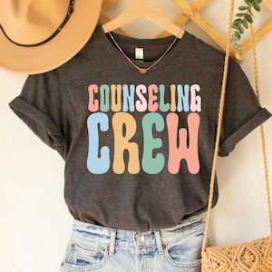 Counseling Crew Shirt School Counselor Shirt Therapist Shirt Sped Teacher Shirt Counseling Squad Shirt
