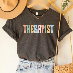 Therapist Shirt Counselor Shirt Psychologist Shirt Certified Therapist Shirt