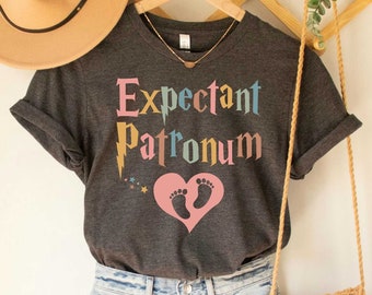 Pregnancy Announcement Shirt Expectant Patronum Reveal New Baby Announcement Pregnant Shirt Mom To Be Shirt