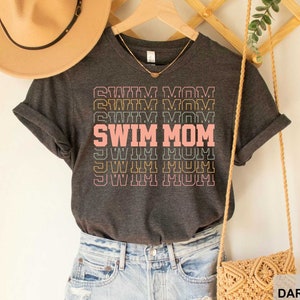 Swim Mom Life Shirt Sports Mom Swimmer Gift Mom Life Shirt Swim Team Swimmer Shirt