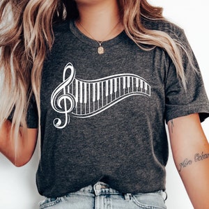 Keyboard Piano Shirt Music Lover Shirt Piano Teacher Shirt Pianist Shirt Piano Keys Shirt