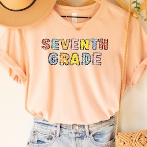 7th Grade Teacher Shirt Seventh Grade Squad Shirt New Teacher Gift Seventh Grade Crew Shirt