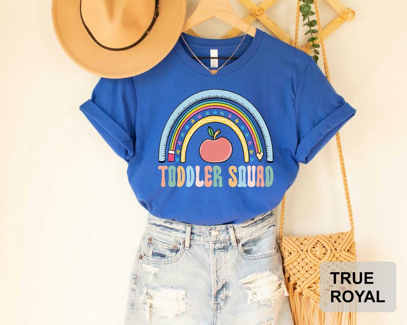 Toddler Squad Shirt Toddler Teacher Gift Early Childhood Education Shirt Daycare Teacher Gifts image 9