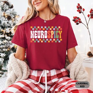 Neurodivergent Shirt Neurospicy Shirt ADHD Shirt Autism Acceptance Shirt Neurodiversity Shirt image 6