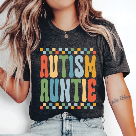 Autism Auntie Awareness T Shirt - The Strongest Autism Aunt Autism Auntie Awareness T Shirt - The Strongest Autism Aunt