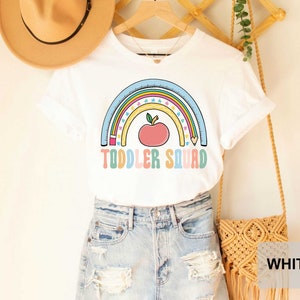 Toddler Squad Shirt Toddler Teacher Gift Early Childhood Education Shirt Daycare Teacher Gifts image 3
