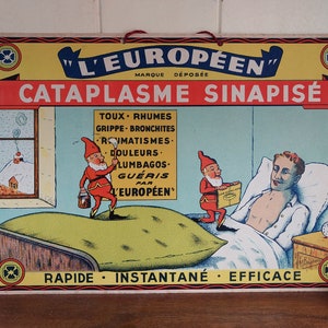 Vecchia insegna pubblicitaria "L'Europeo".