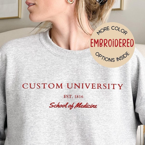Custom College Sweatshirts Felt And Embroidery Custom Varsity