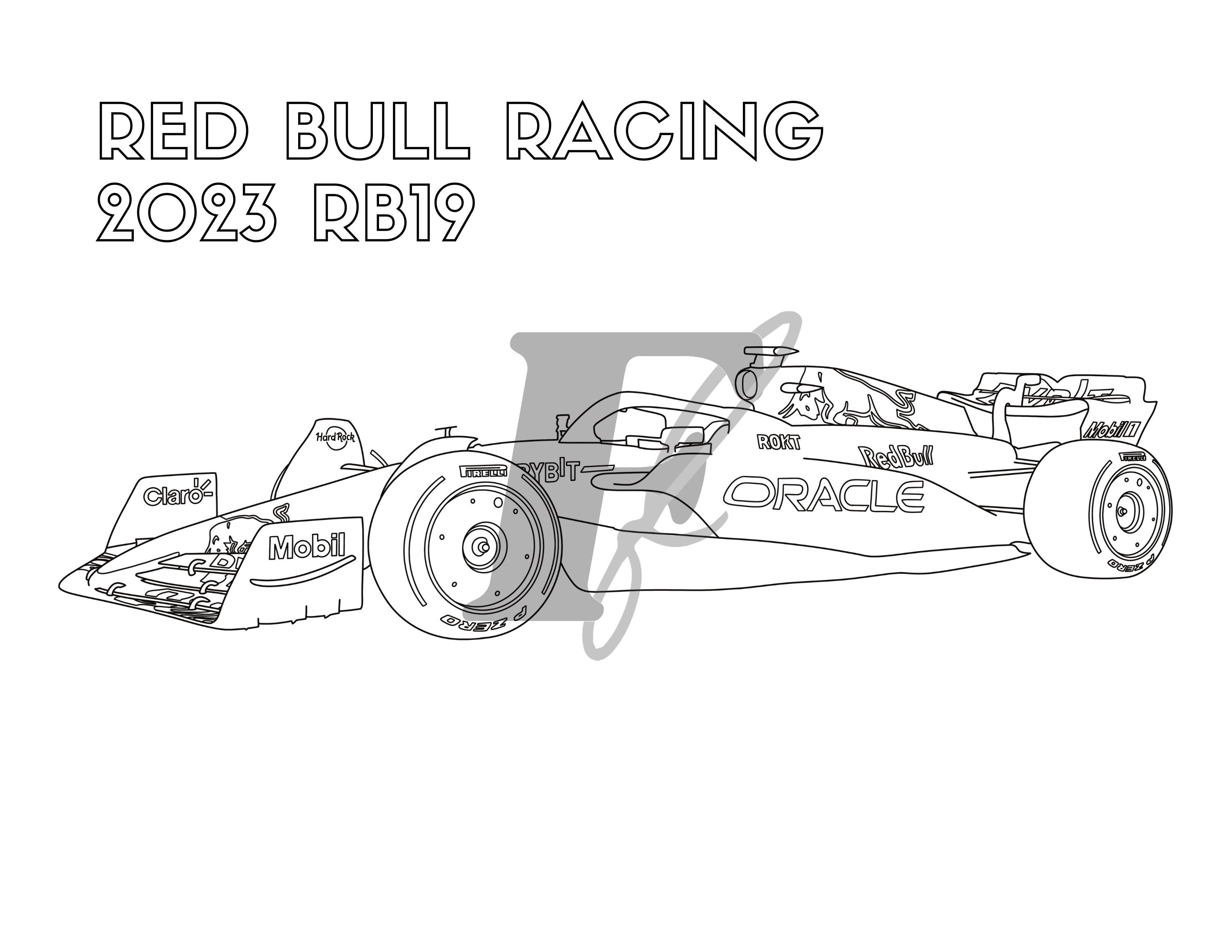 Red Bull Can Coloring Pages