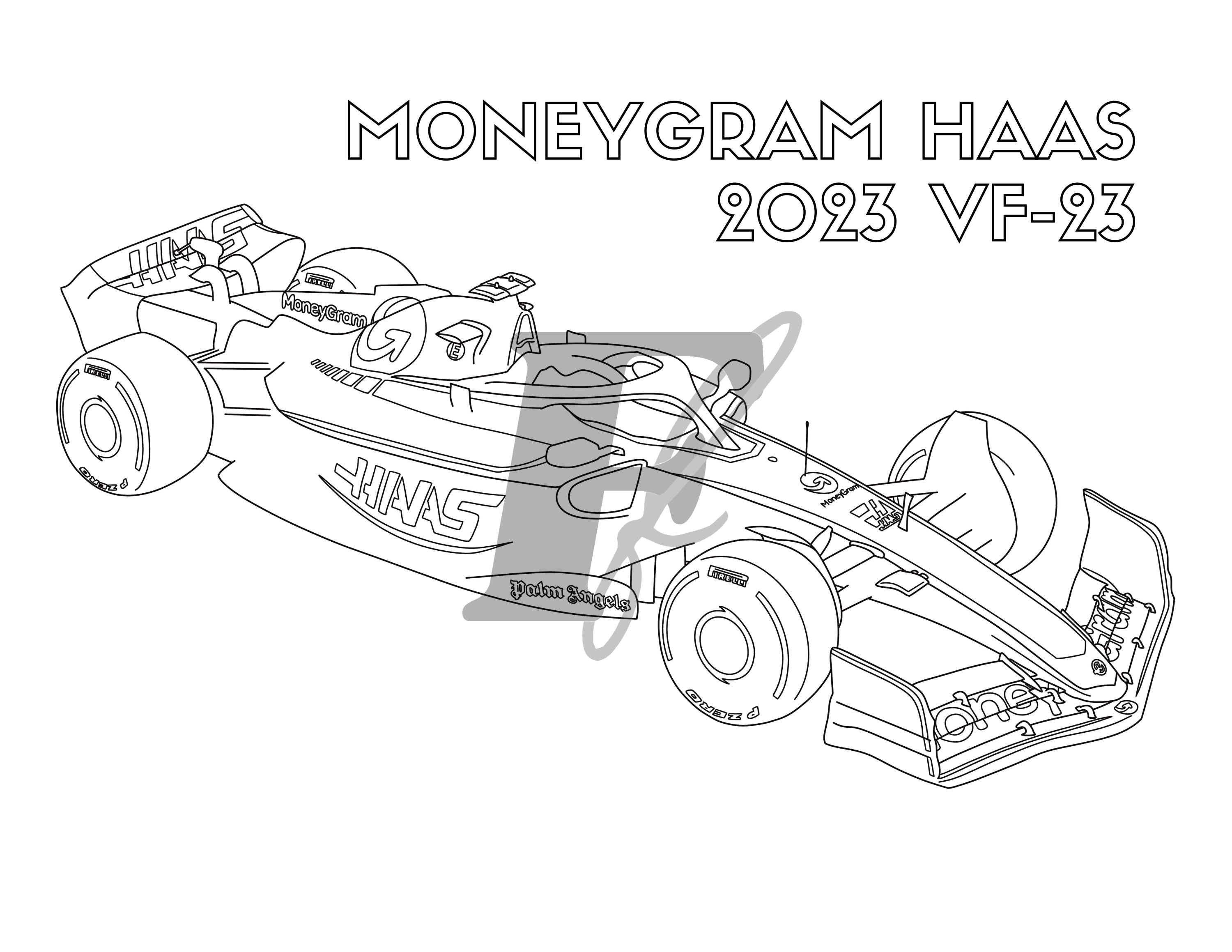 ferrari-f1-coloring-pages
