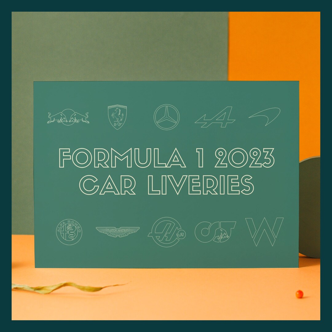 Formula 1 2023 Car Liveries Coloring Book F1 Colouring Book For Adults formula-1-2023-car-liveries-coloring-book-f1-colouring-book-for-adults