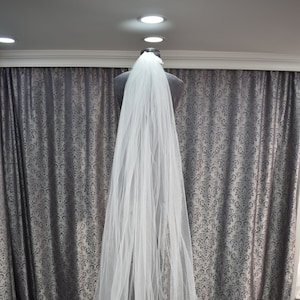 Bridal plain veil,bridal veil,wedding hair pieces,elegant bridal veil