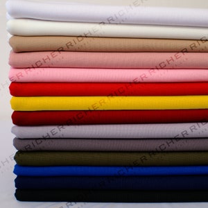 Performance Rib Knit Fabric