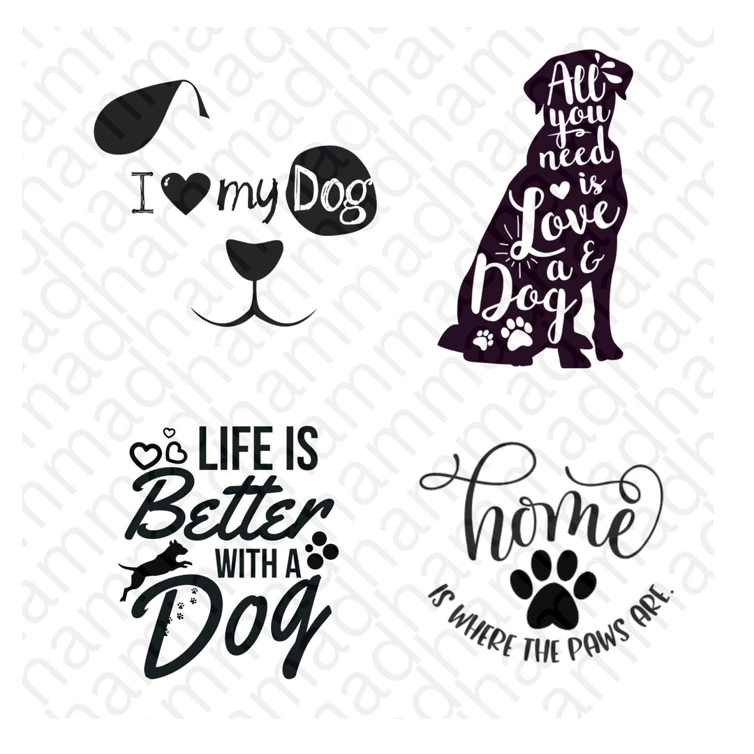 Dog Svg Bundle, Dog Mom Svg, Dog Paw Svg , Dog Quotes Svg Bundle - Etsy ...