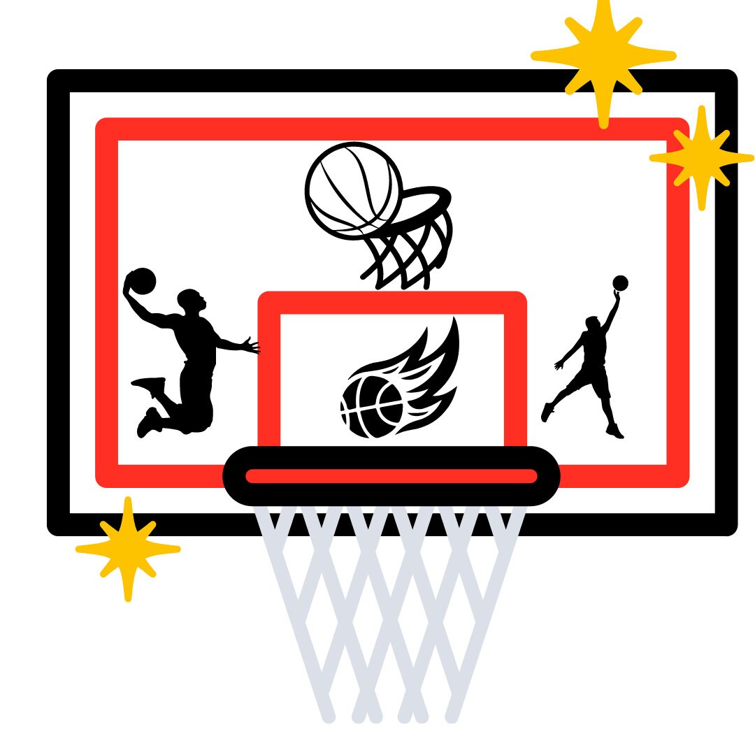 Basketball Svg Bundle Basketball Ball SVG Basketball Silhouette