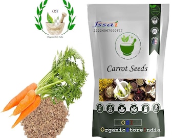Edible Carrot Seeds (Gajar K Beej) Indian herb FREE SHIPPING