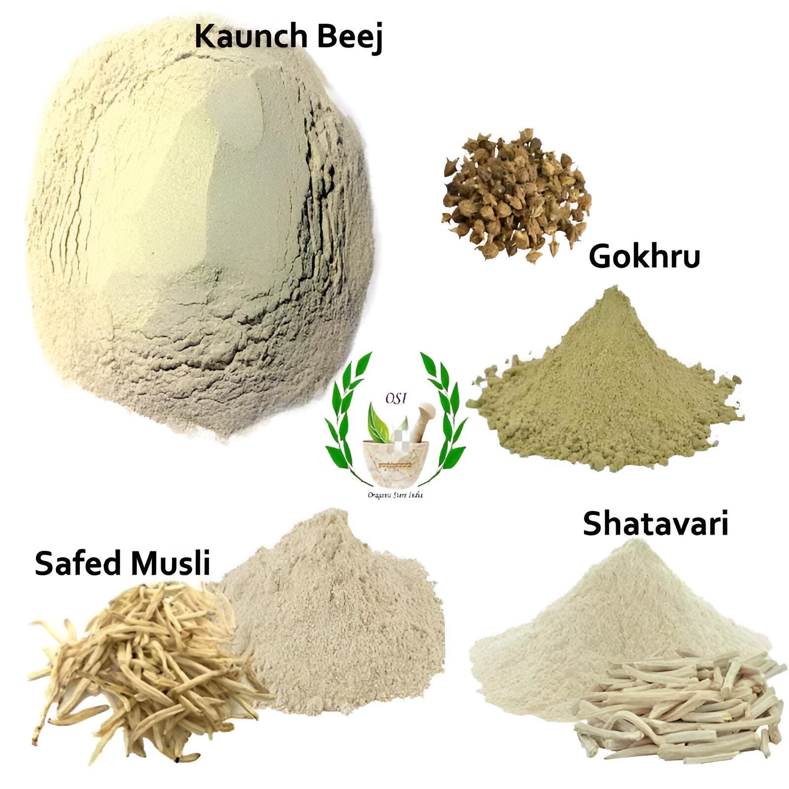 Kit 6 Poudres Ayurvédiques BIO Biotic - Safed Musli, Ashwagandha, Shatavari... (6x50g) - Exp. 12/2027