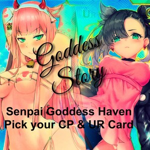 Waifu Cards | Goddess Story | Senpai Goddess Haven CP & UR Cards - Collectible Waifu Trading Cards-