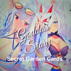 Waifu Cards | Goddess Story | Secret Garden - Collectible Waifu Trading Cards-