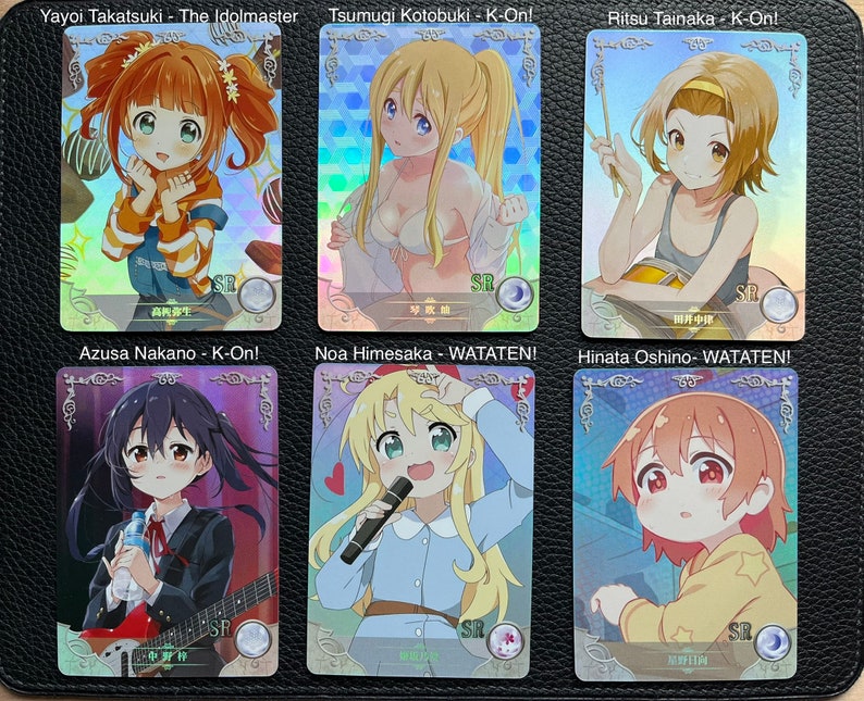 BOX CARTE GODDESS Story Girls Carnival Red Sigillato Waifu Display card