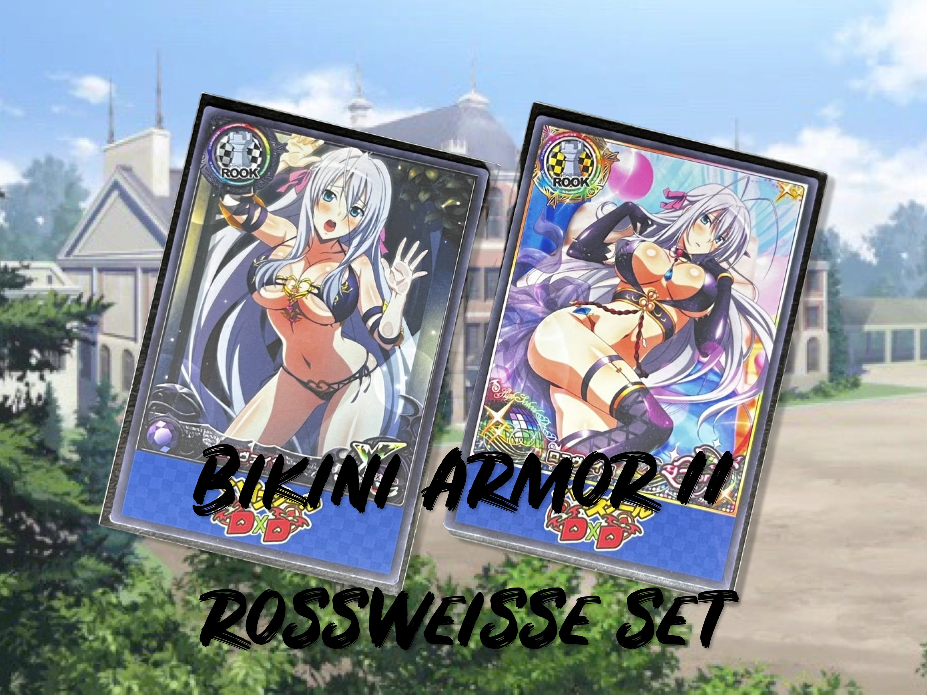 High School Dxd Cards bikini Armor Ii Anime Waifu Trading Cards - Etsy