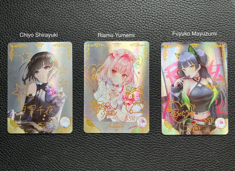 Waifu Cards | Goddess Story | 10M02 SSR Cards | Collectible Waifu ...